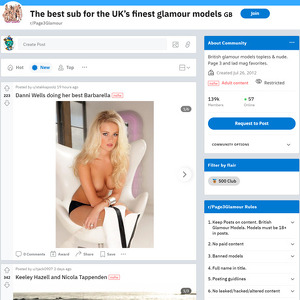 https://reddit.com/r/page3glamour