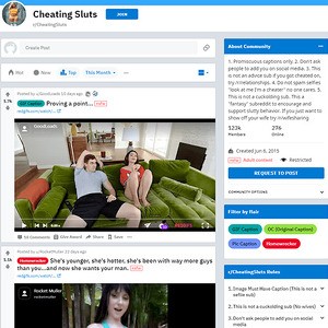https://reddit.com/r/cheatingsluts/